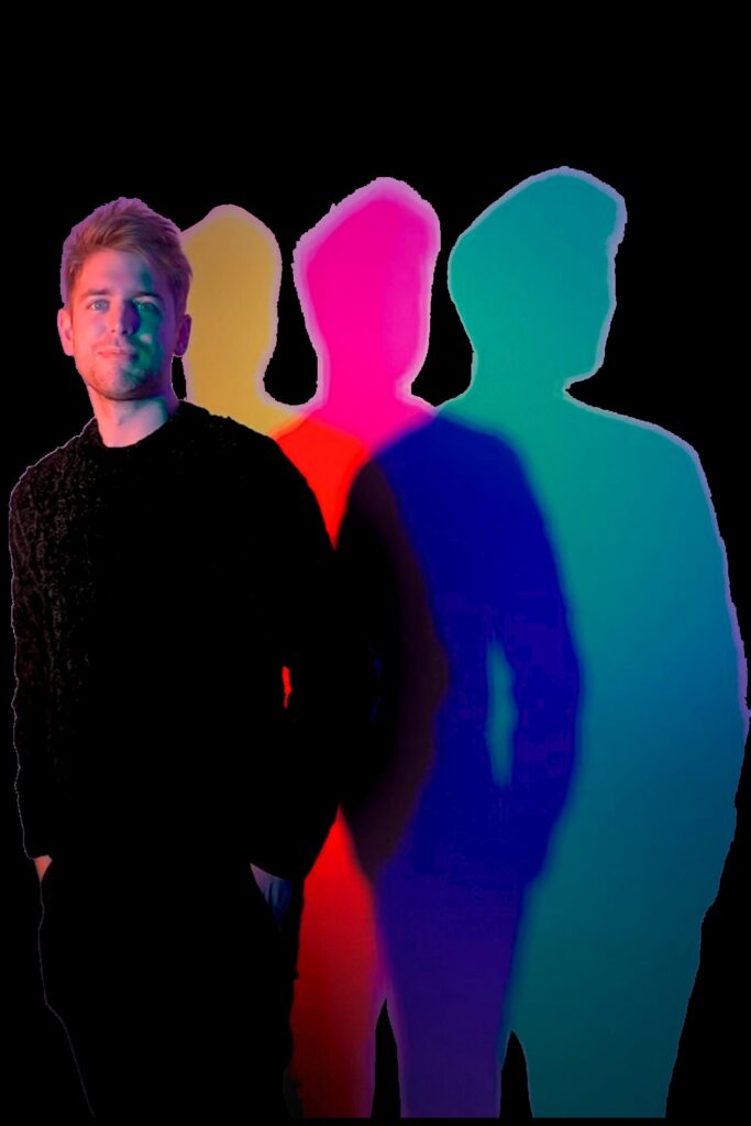 Portret van digitaal kunstenaar Ommery De Zutter
