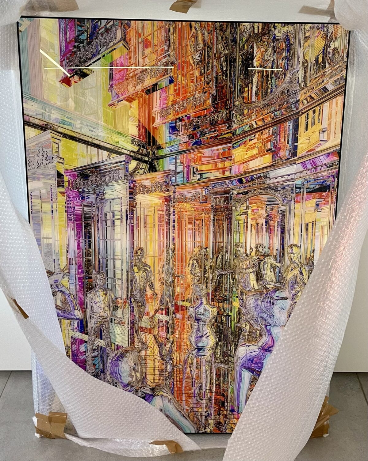 Digitaal kunstwerk van Ommery De Zutter